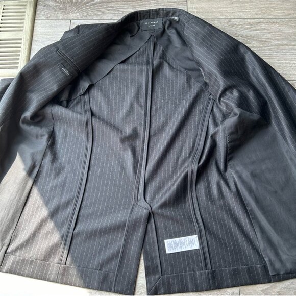 Equipment Womens Kadley Blazer Jacket Open Front 100% Italian Wool - Picture 13 of 16